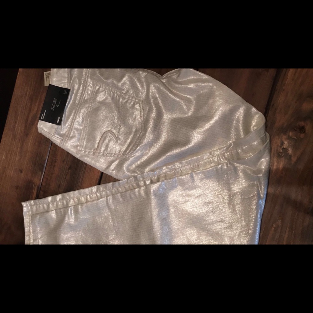 Sparkly Stretchy AE pants